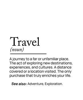 Die Essenz des Reisens