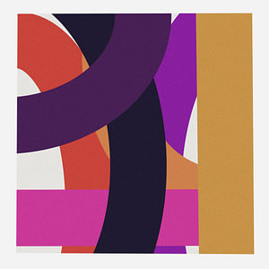 Farben in abstrakter Form