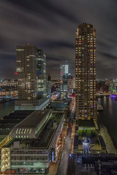 Manhattan @ the Maas - Rotterdam Skyline (5) van Tux Photography