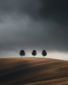 Landschaft mit Bäumen