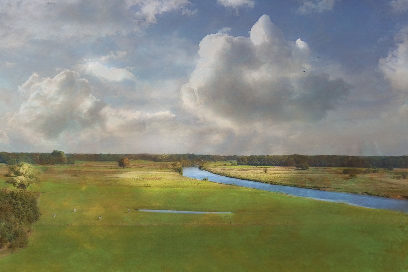 The river Vecht by Koos Hageraats
