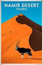 Namib Desert, Namibia. by Poster Art Shop thumbnail