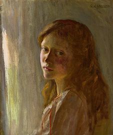 Porträt eines Mädchens, George Clausen