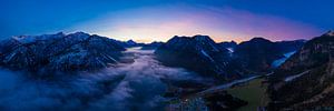 Zonsopgang bij Plansee van Denis Feiner