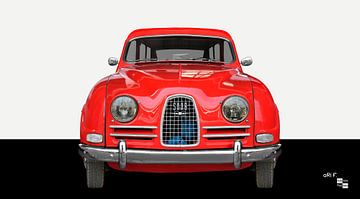 Saab 95 estate by aRi F. Huber