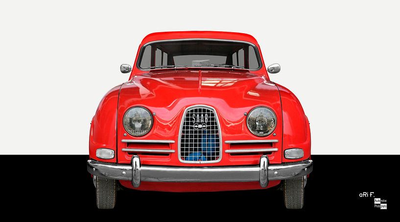 Saab 95 estate by aRi F. Huber