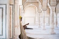 Amber fort, Jaipur, India van Mark Bonsink thumbnail