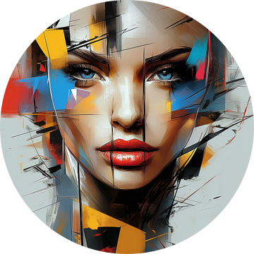 Gefragmenteerd portret