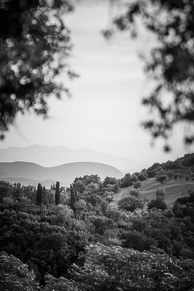 Toscaanse landschap van S van Wezep