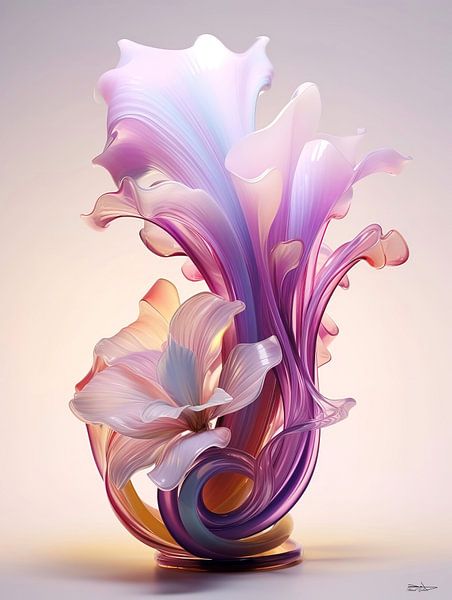 sculpture en verre par Gelissen Artworks