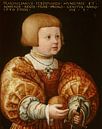 Porträt von Maximilian von Österreich, 3 Jahre, Jacob Seisenegger von Meisterhafte Meister Miniaturansicht