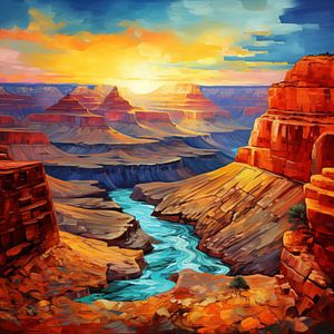 Grand Canyon sur The Xclusive Art