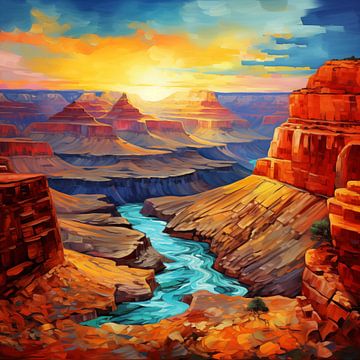 Grand Canyon by TheXclusive Art