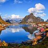 Herbst in Reine auf den Lofoten - Norwegen von Achim Thomae Photography