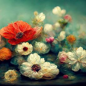 Bloemen verzameling van Bert Nijholt