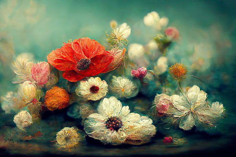 Bloemen verzameling van Bert Nijholt