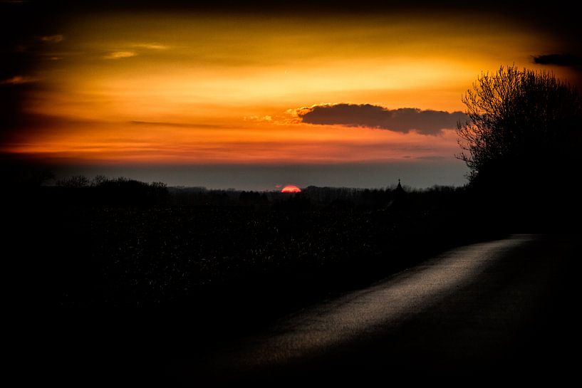 Zonsondergang  von Ronald De Neve