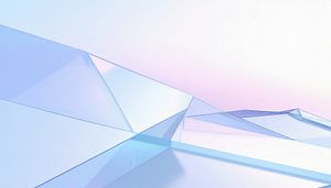 Abstrakter glas Geometrie