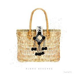 Plage glam iv, Mercedes Lopez Charro sur Wild Apple