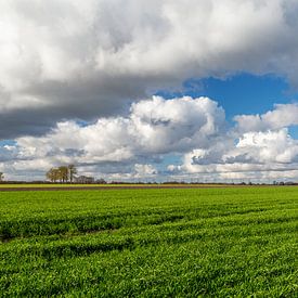 Wolken in den Niederlanden von Ron Van der Wal