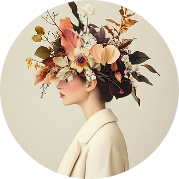 Bloemen portret van But First Framing