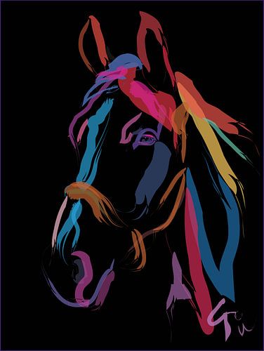 Pferd Horse Colour Me Beautiful