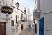 Serene straat in Old Town Ibiza van Gijs de Kruijf