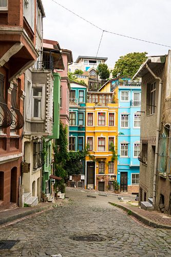 Turkey coloured houses