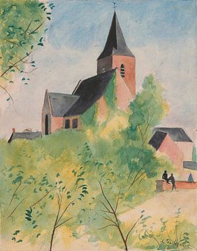 Léon Spilliaert - Zu der Zeit, als Nanette verloren war Pl. 2 (1931) von Peter Balan
