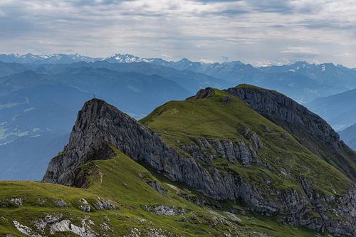 Alpenhauptkamm von der Rofanspitze