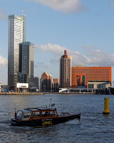 Kop van Zuid met watertaxi