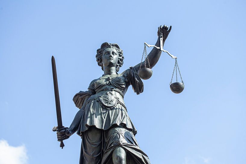 Justitia , Justitia Fountain, Justice Fountain by Torsten Krüger