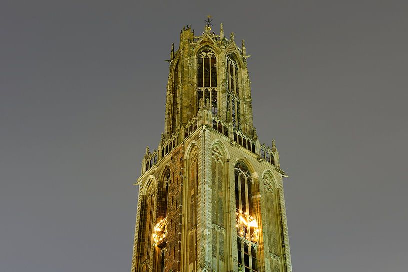 Domtoren in Utrecht van Donker Utrecht