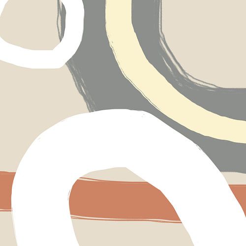 Art abstrait moderne - Lignes et formes 16