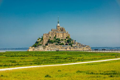 Excursie naar de toeristische trekpleister in Normandië - Le Mont-Saint-Michel - Frankrijk
