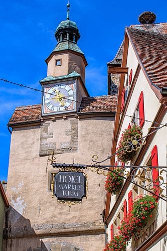 BAVIÈRE : MOYENNE-FRANCONIE - MARKUSTURM - ROTHENBURG OB DER TAUBER