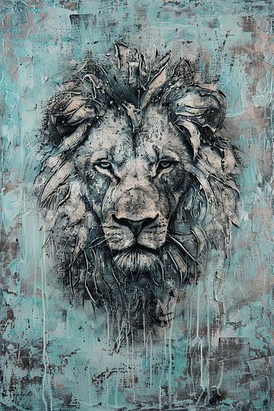 Löwe von Poster Art Shop