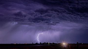 Kansas thunderstorm von Donny Kardienaal