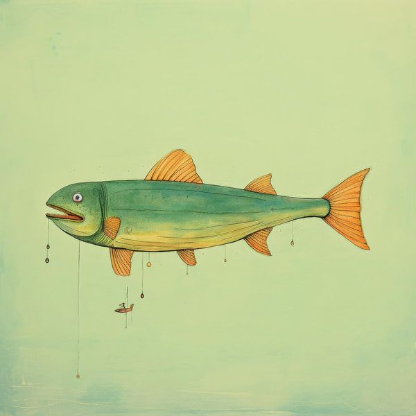 Minimale meerval van Aloke Design