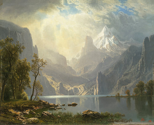 Albert Bierstadt. American Landscape