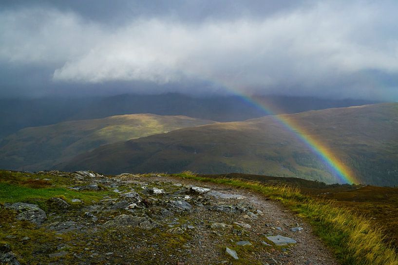 Rainbow landscape by Willemijn Wolthaus