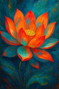 Erleichterung in Feuer und Wasser - Die Lotusblume im Ausdruck