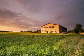 landschap, schuur van Joep Deumes