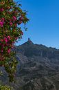 De majestueuze Roque Nublo doemt op boven de Barranco De Tejeda van Peter Baier thumbnail