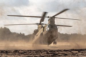 Spektakulär! Chinook-Landung! Sandbisse auf GLV während einer Landung des neuen CH-47F MYII CAAS Chi