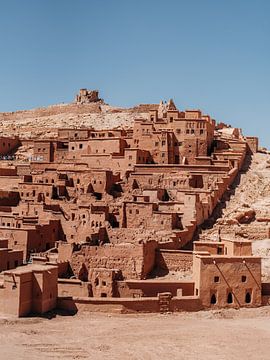 Aït-Ben-Haddou au Maroc sur Dayenne van Peperstraten