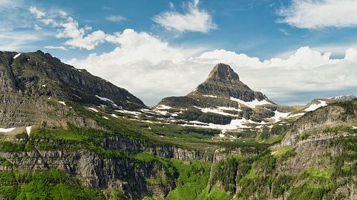 Reynolds Mountain, Glacier