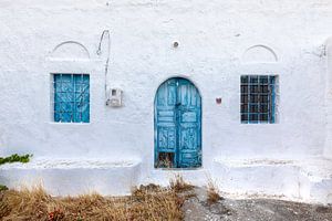 Oud huis met deur en raam van Tilo Grellmann