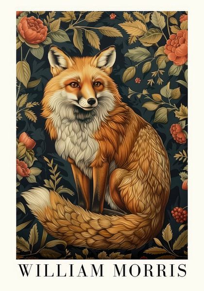 William Morris Poster by Niklas Maximilian