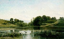 The Ponds of Gylieu, Charles-François Daubigny
